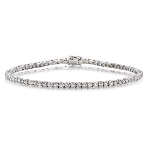 9ct White Gold Diamond Tennis...