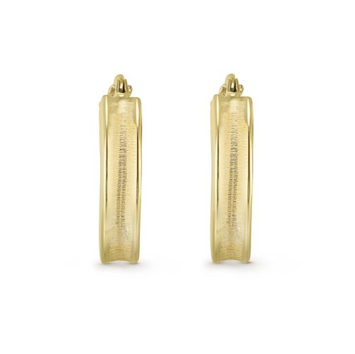 9ct Yellow Gold Hoop Earrings