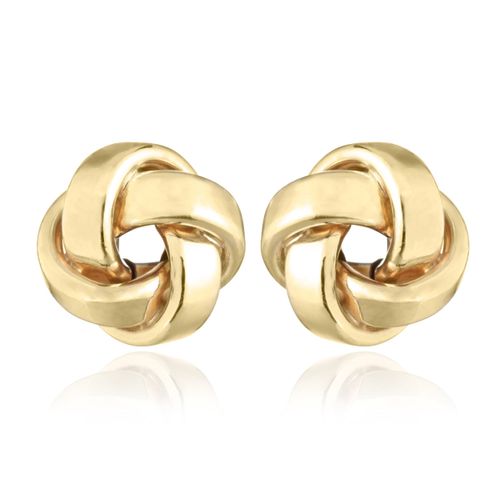 9ct Yellow Gold Knot Stud...