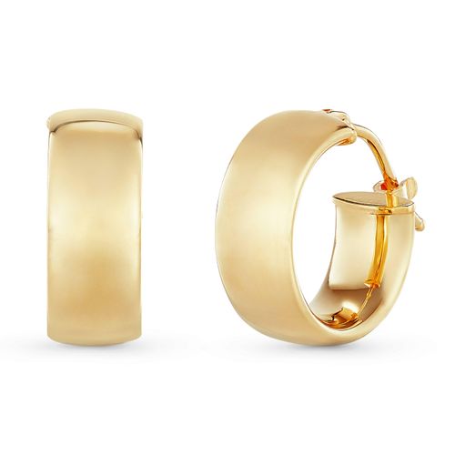 9ct Yellow Gold Hoop Earrings