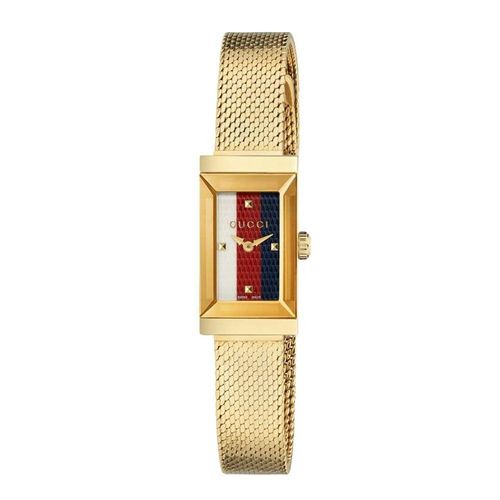 Gucci G-Frame Yellow Gold PVD...