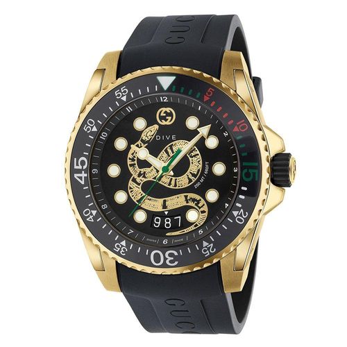 Gucci Dive Gold PVD Men's...