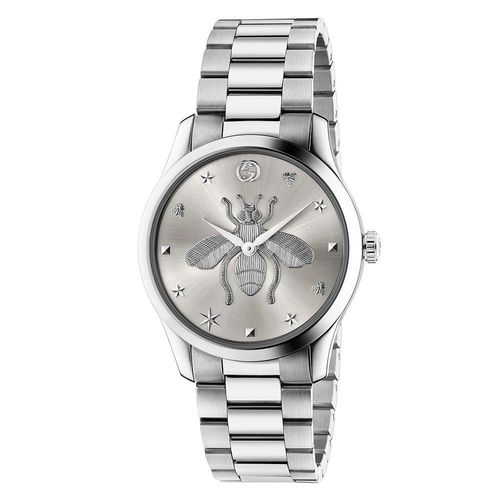 Gucci G-Timeless Stainless Steel Quartz Watch