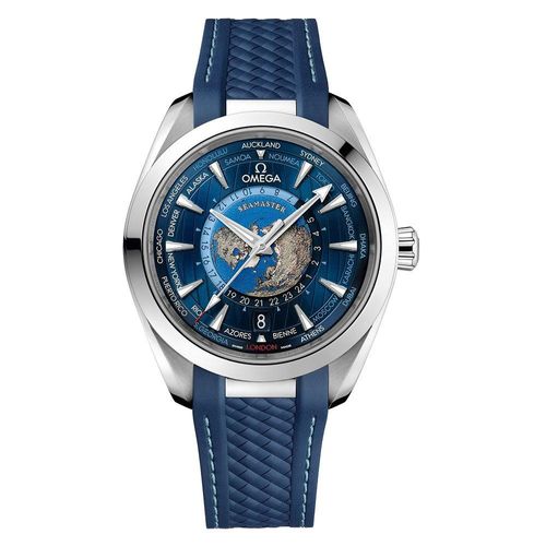 OMEGA Seamaster Aqua Terra Co-Axial Master Chronometer Worldtimer Men's Watch