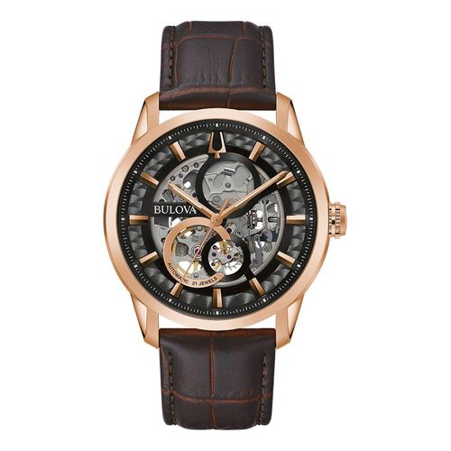 Bulova Sutton Brown Leather...