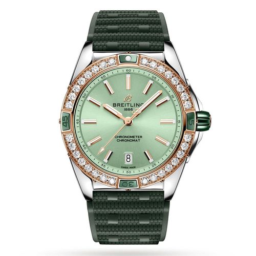 Breitling Chronomat 38 Green...