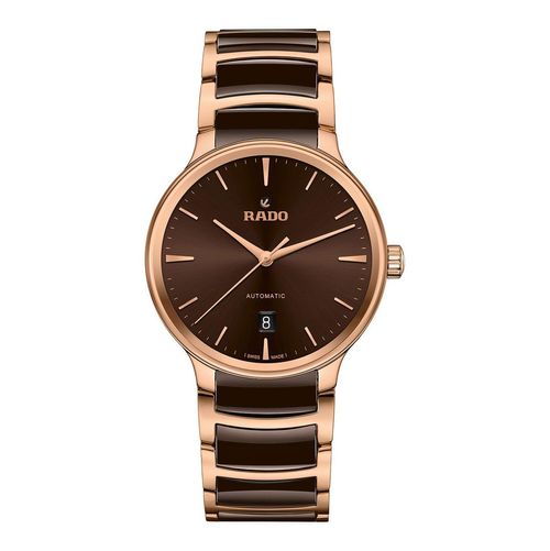 Rado Centrix Rose Gold Tone...