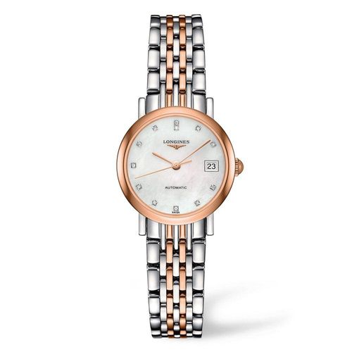 Longines Elegant Rose Gold...