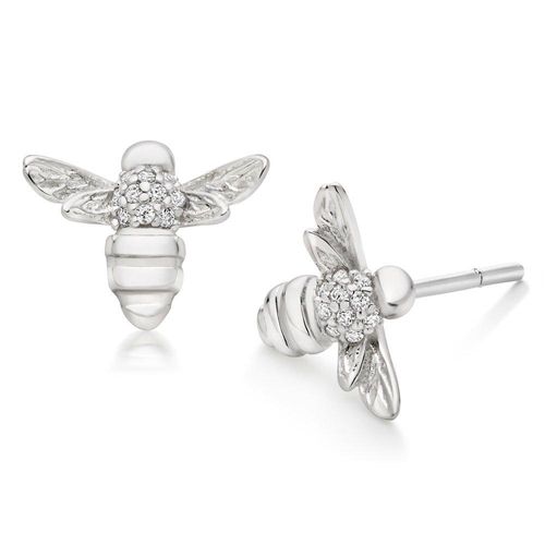 Silver Cubic Zirconia Bumble...