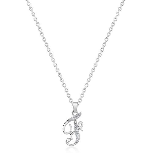 Silver Cubic Zirconia Initial...