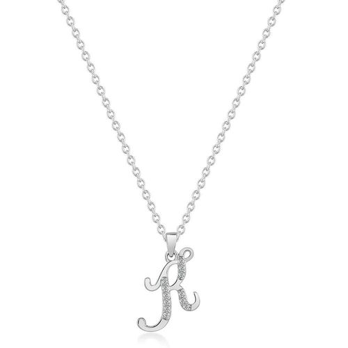 Silver Cubic Zirconia Initial...