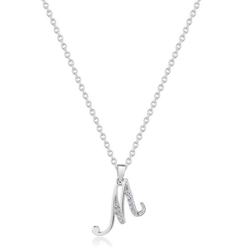 Silver Cubic Zirconia Initial...