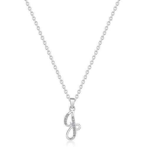 Silver Cubic Zirconia Initial...