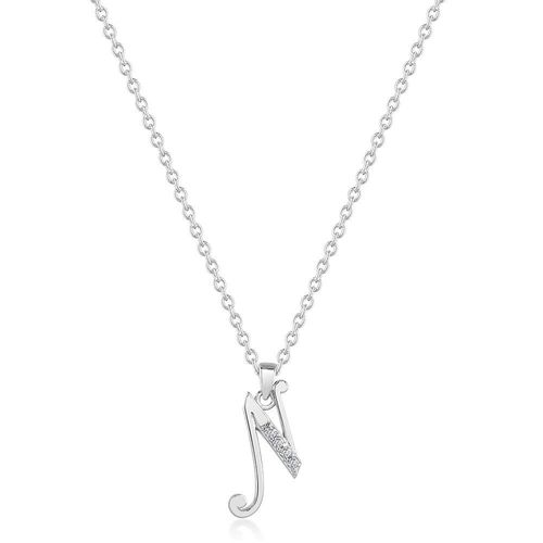 Silver Cubic Zirconia Initial...