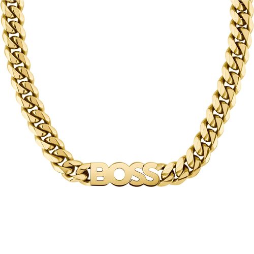 BOSS Gold Tone Men’s Necklace