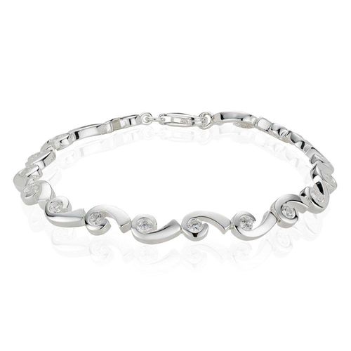 Silver Cubic Zirconia Bracelet