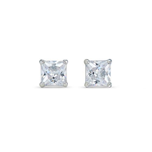 Silver Cubic Zirconia Stud...