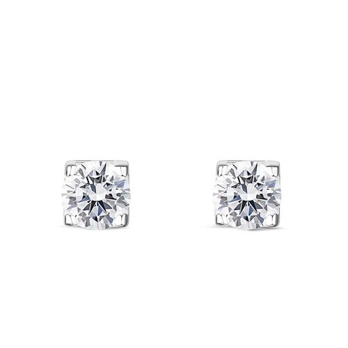 Silver Cubic Zirconia Stud...