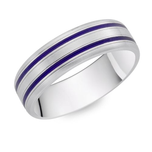 Platinum Blue Ceramic Men’s...