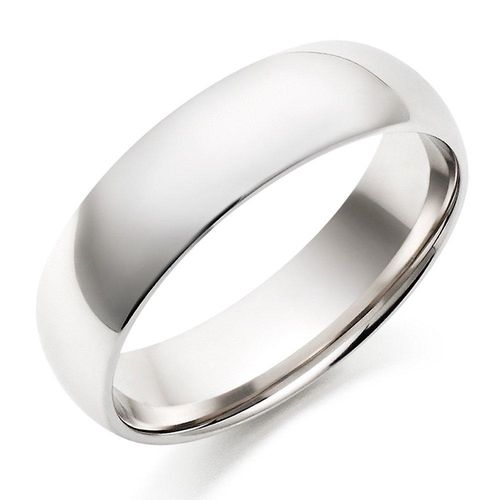 9ct White Gold Men's Wedding...