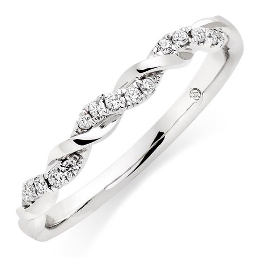 Entwine 18ct White Gold...