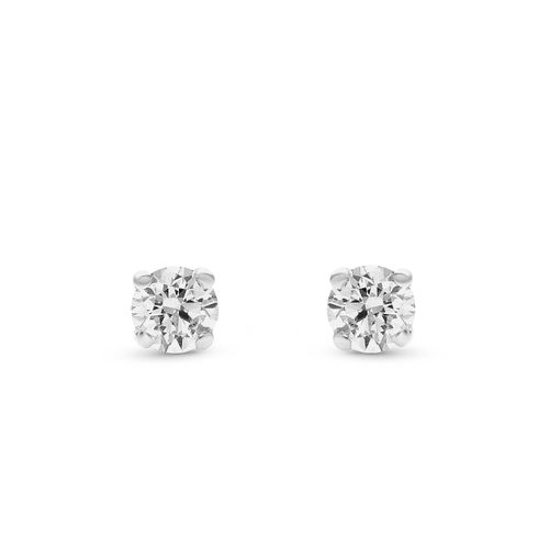 18ct White Gold Diamond Stud...