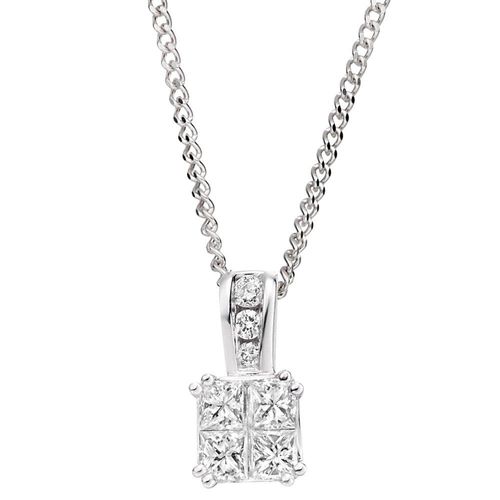 18ct White Gold Diamond...