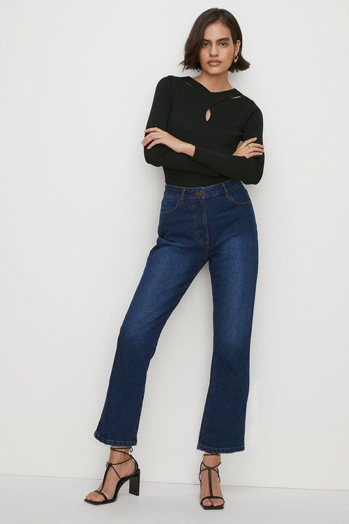 Josie Kick Flare Jeanindigo