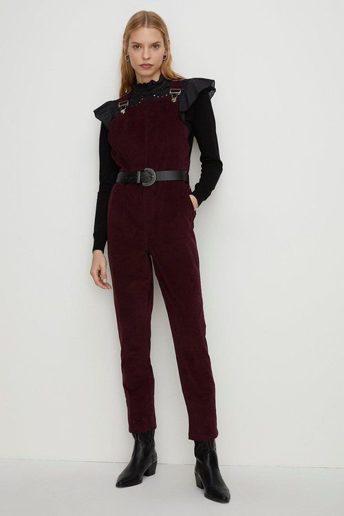 Cord Scallop Dungaree