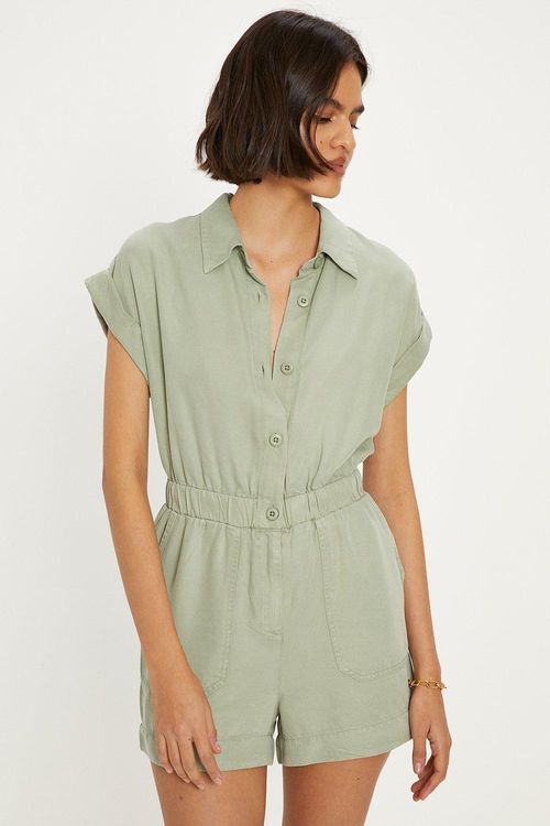 Tencel Utility Playsuit