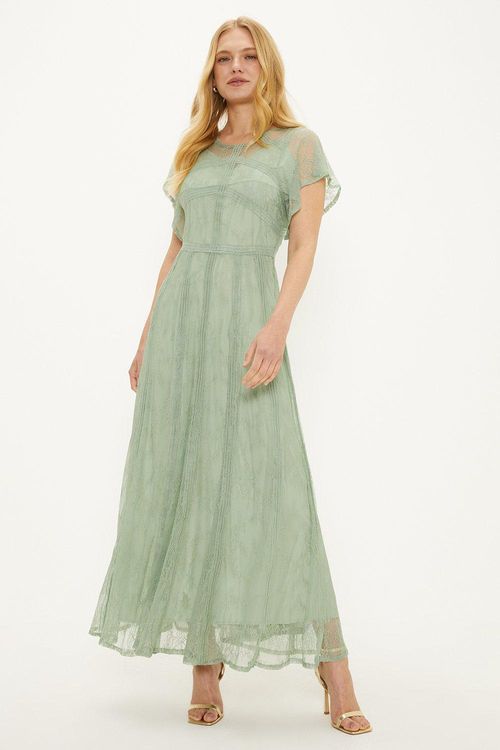 Premium Delicate Lace Maxi...