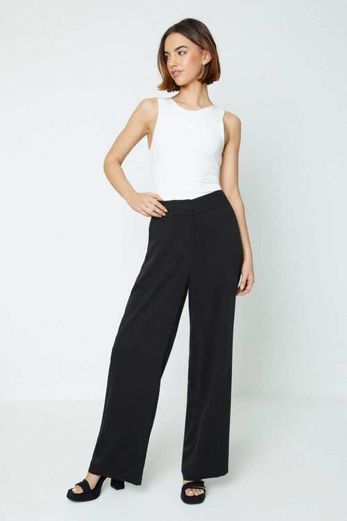 Wide Leg Twill Relaxed...