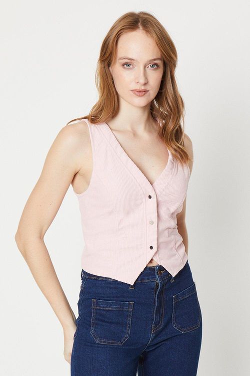 Cord Waistcoatpink