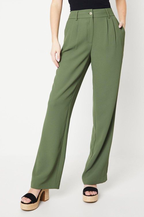 Pleat Front Relaxed Tailored...