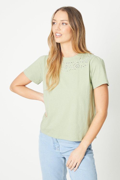 Cutwork Detail T-shirtsage