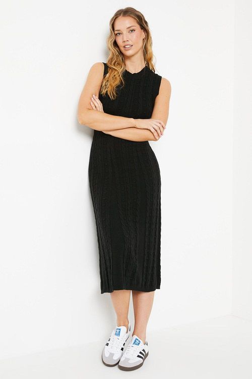 Bobble Stitch Knitted Maxi...