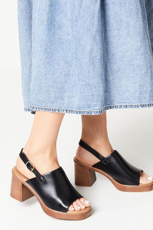 Ginny Slingback Platform Mule...