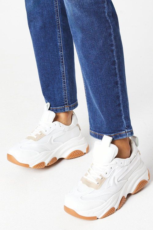 Kushie Chunky Lace Up Trainers