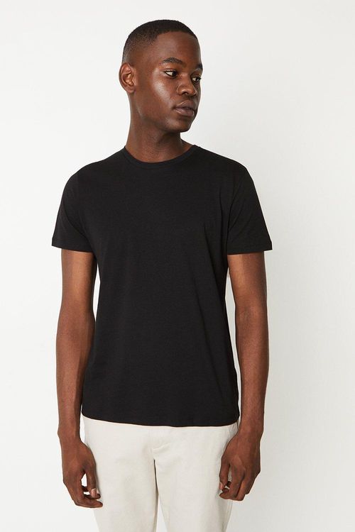 Mens Plain Crew Neck Tee