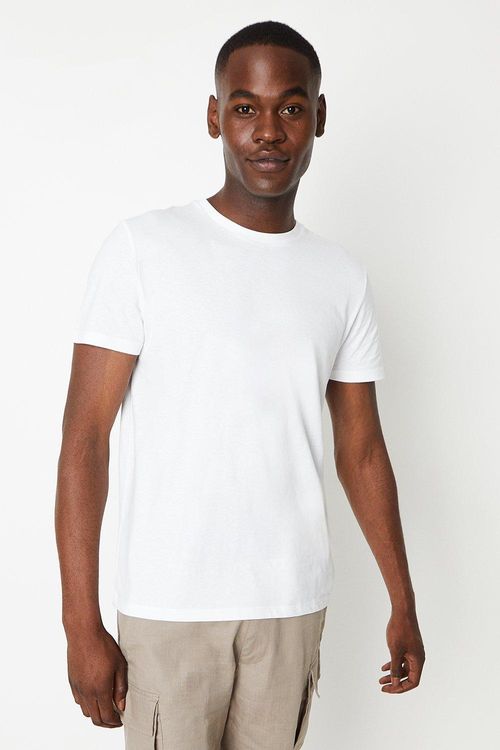 Mens Plain Crew Neck Tee