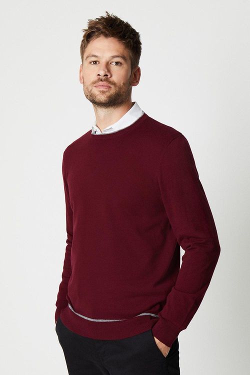 Mens Cotton Rich Long Sleeve...