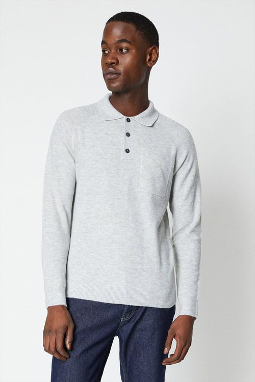 Mens Pocket Raglan Polo