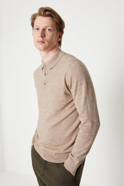 Mens Cotton Rich Long Sleeve...