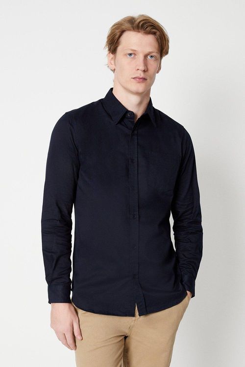 Mens Twill Sateen Long Sleeve...