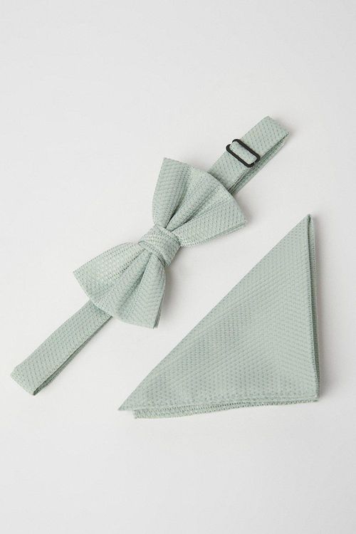 Mens Jacquard Bow Tie &...