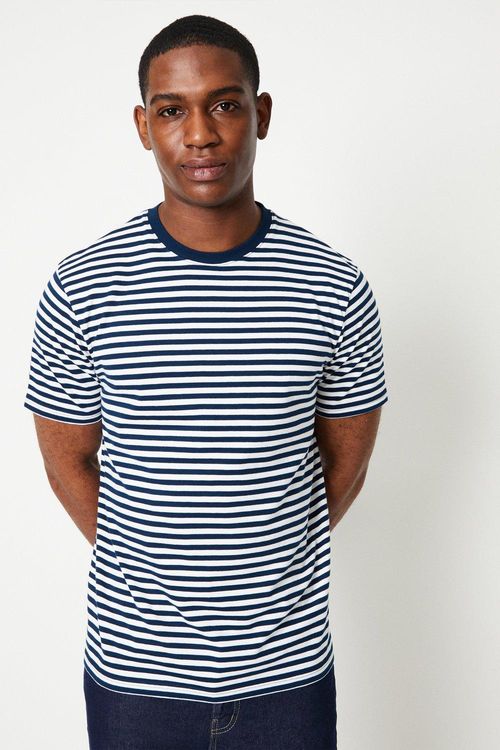 Mens Breton Stripe Tee