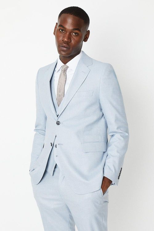 Mens Light Powder Blue Suit...