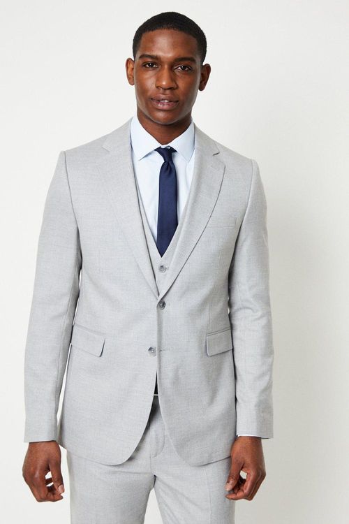 Mens Light grey Wedding Suit...