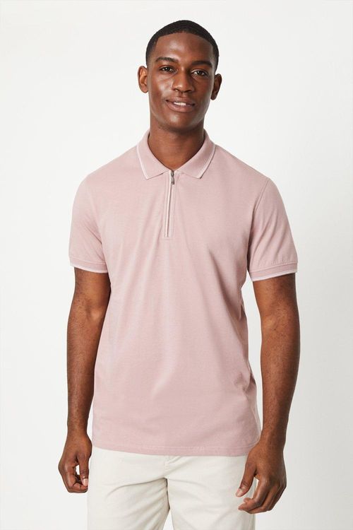 Mens Fine Tipped Polo