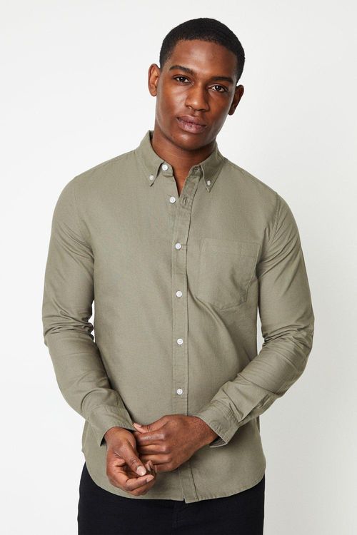 Mens Oxford Long Sleeve Shirt